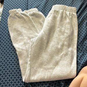Light gray sweatpants